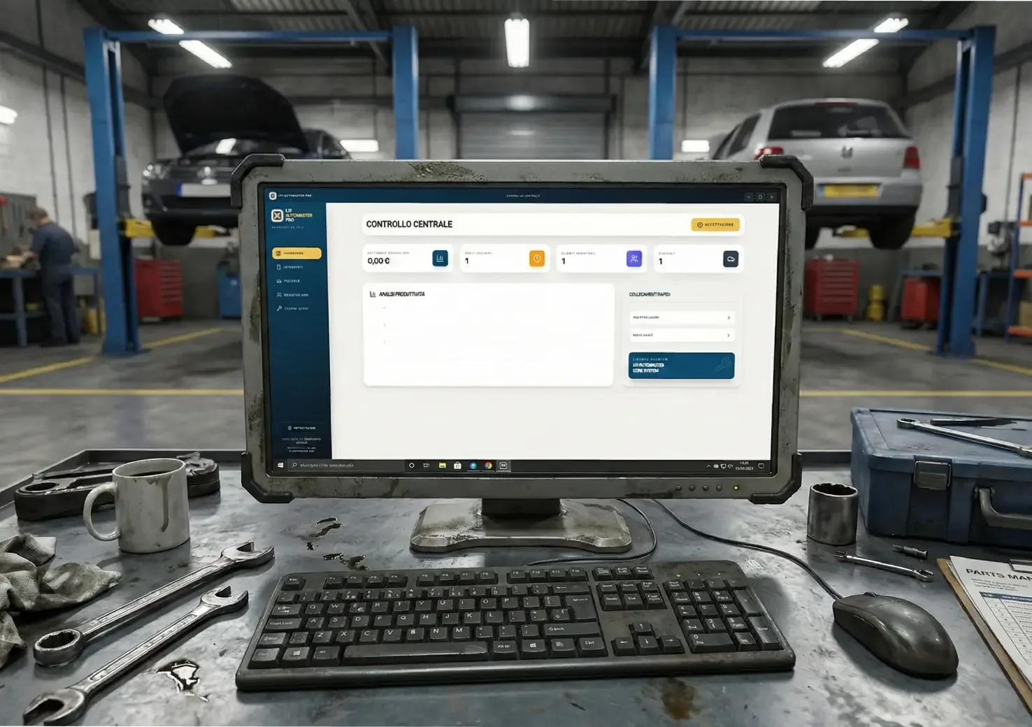AutoMaster Pro | Gestione Officina